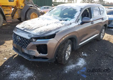 2020 Hyundai Santa Fe Sel из США, поврежденный, VIN 5NMS3CAD1LH244554